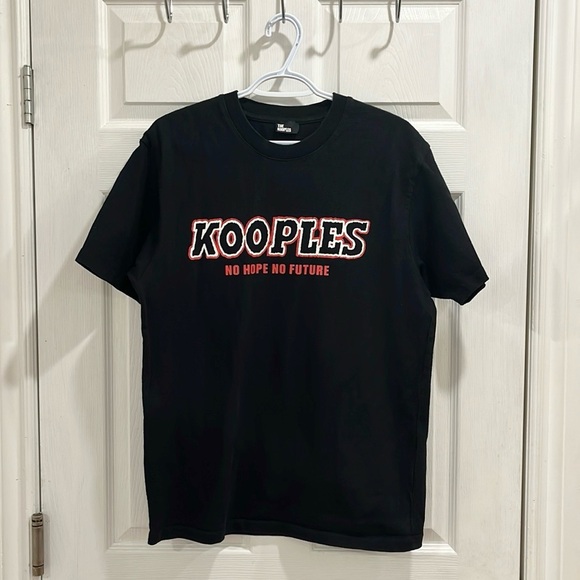 The Kooples Logo No Hope No Future Graphic Cotton Tee Shirt - Picture 5 of 13